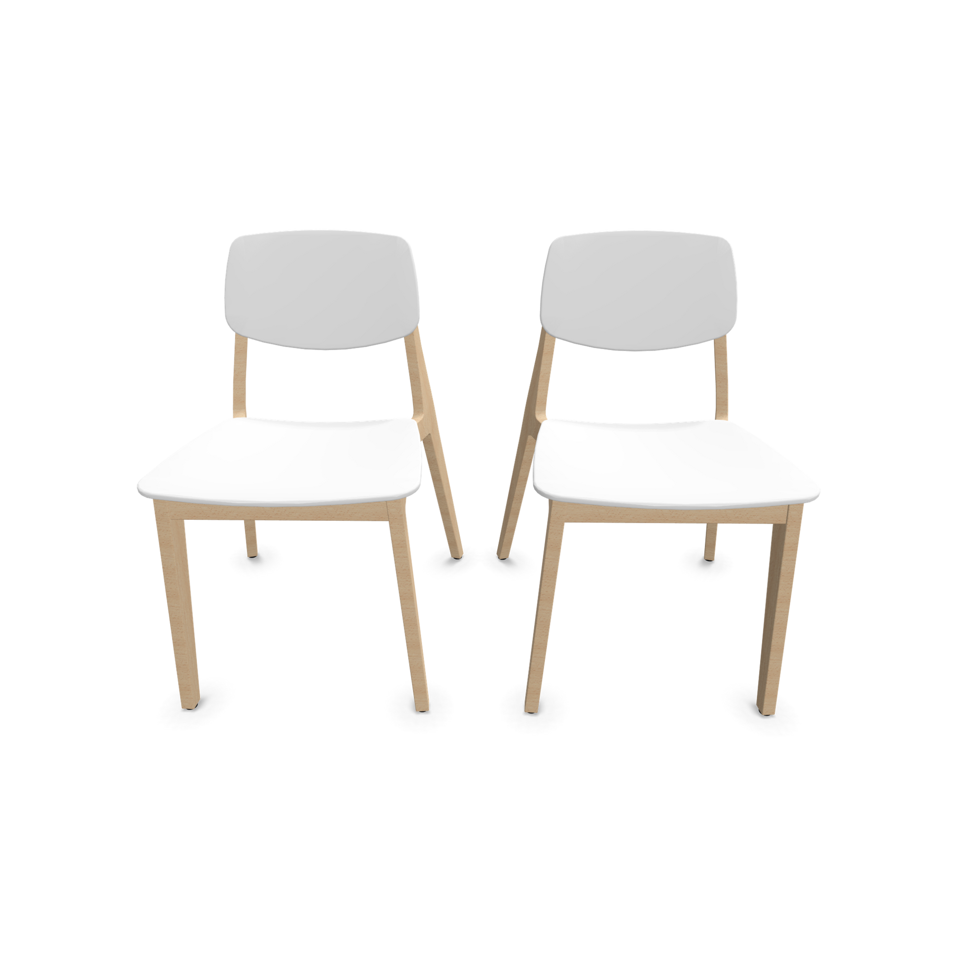 Dietiker Felber C14 Stuhl 4-Fuss Holz ohne Armlehnen - 6015386