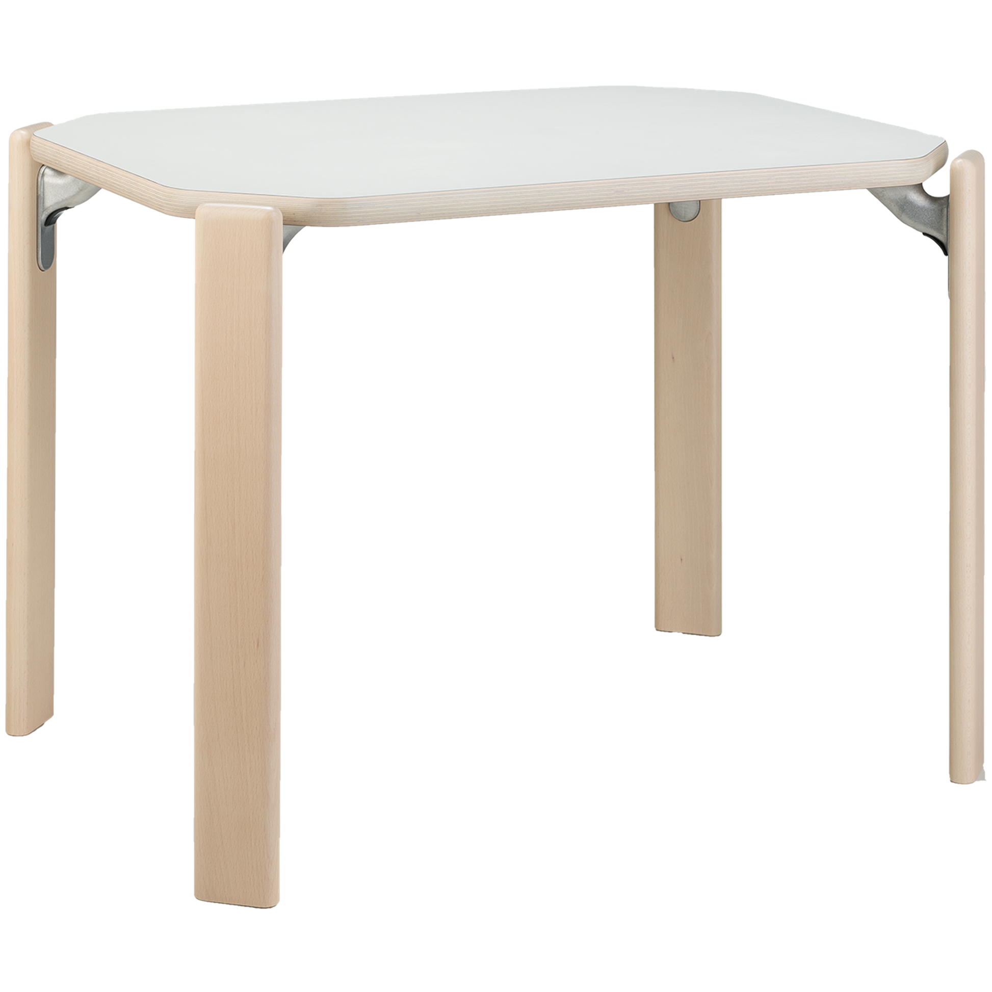 Rey Junior Kindertisch rechteckig Cremeweiss - 6015413