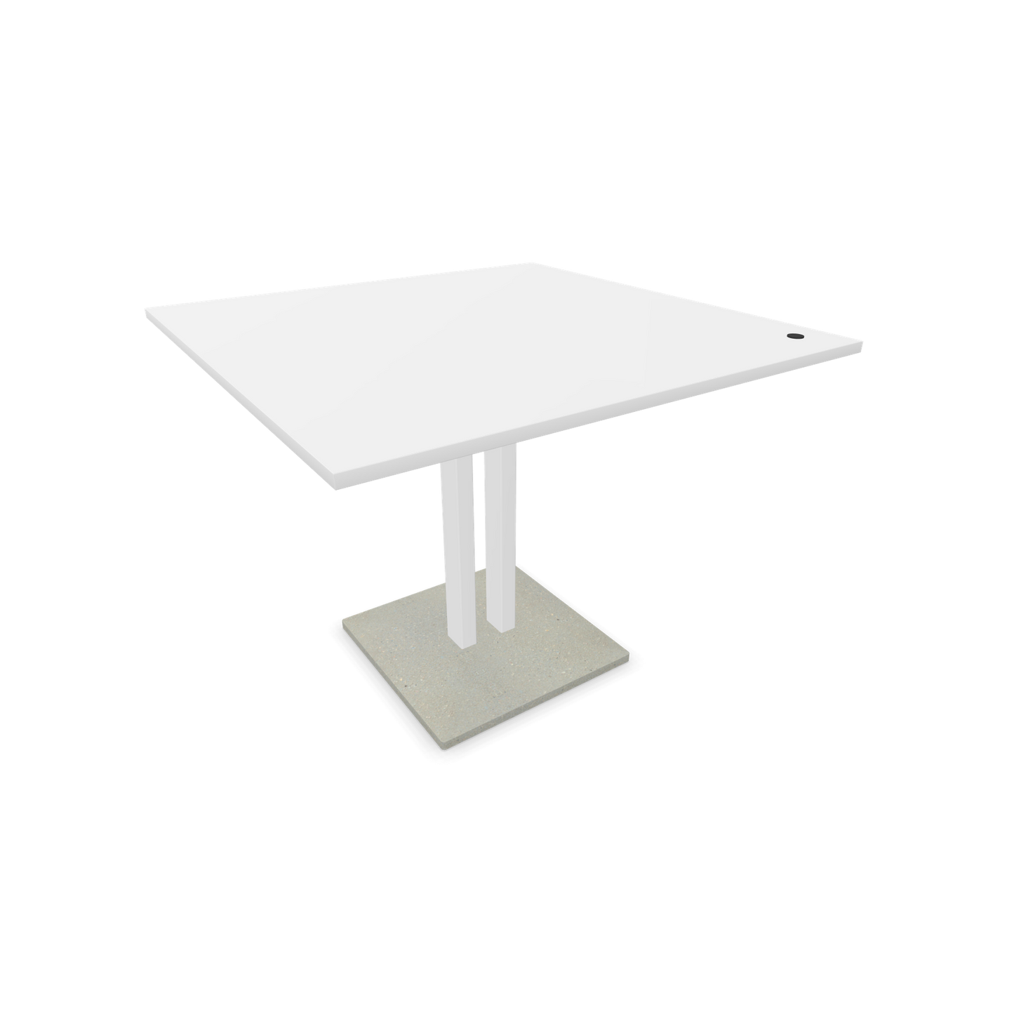 Narbutas Jazz Sitz-Steh Besprechungstisch 1200x1200mm - 6019020