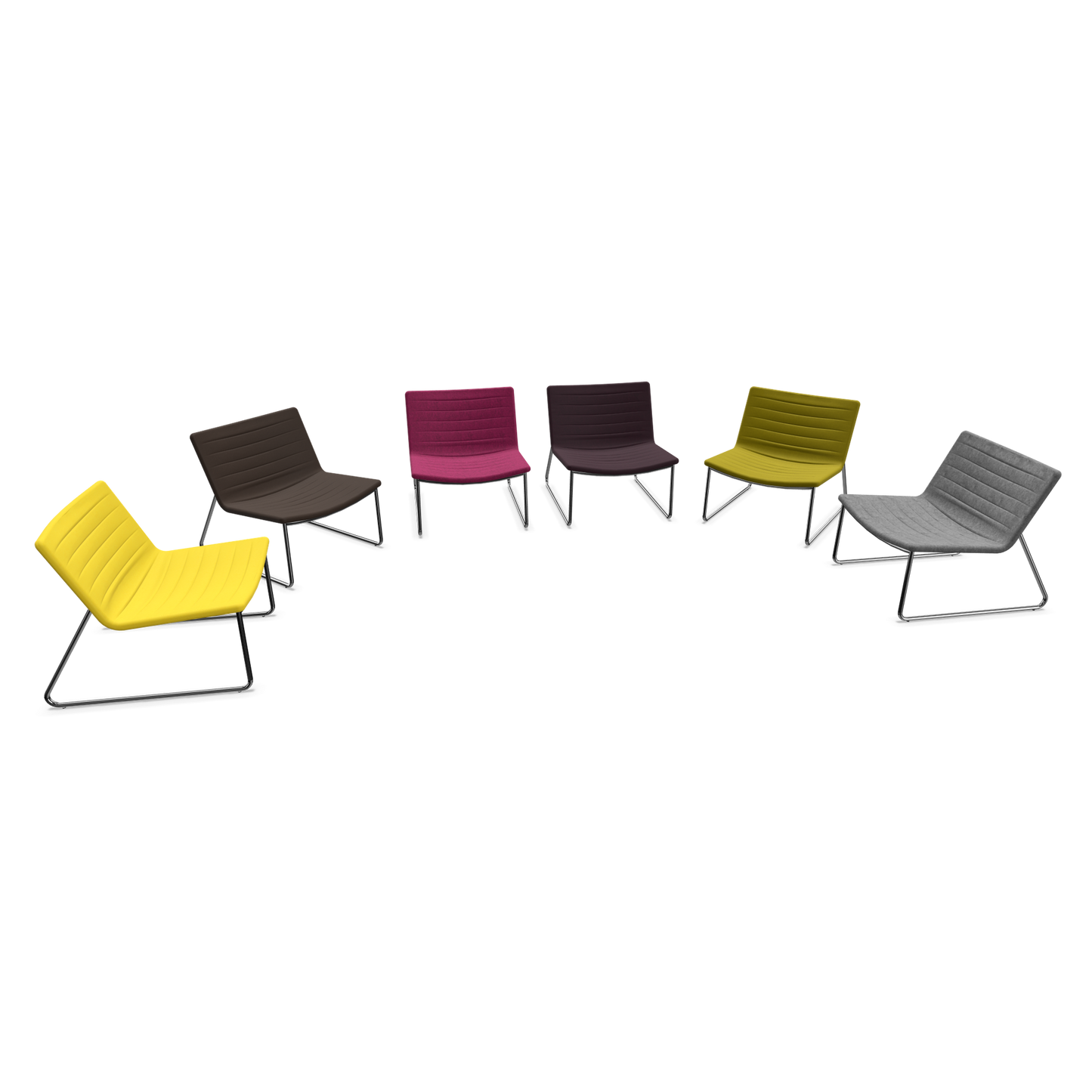 Narbutas Vegas Lounge Chair - gesteppt - Farbvarianten Bild 3 - 6019023