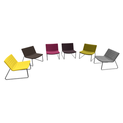 Narbutas Vegas Lounge Chair - gesteppt - Farbvarianten Bild 3 - 6019023