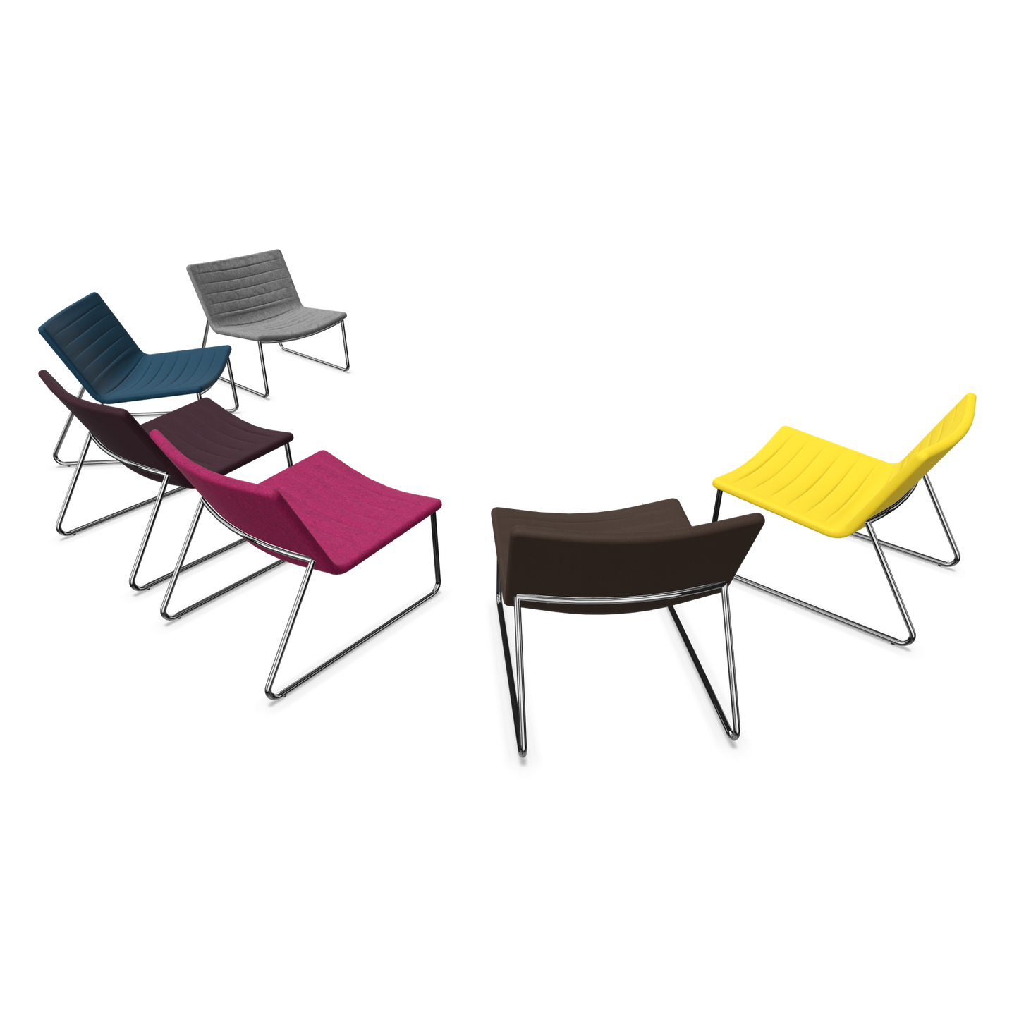 Narbutas Vegas Lounge Chair - gesteppt - Farbvarianten Bild 4 - 6019023