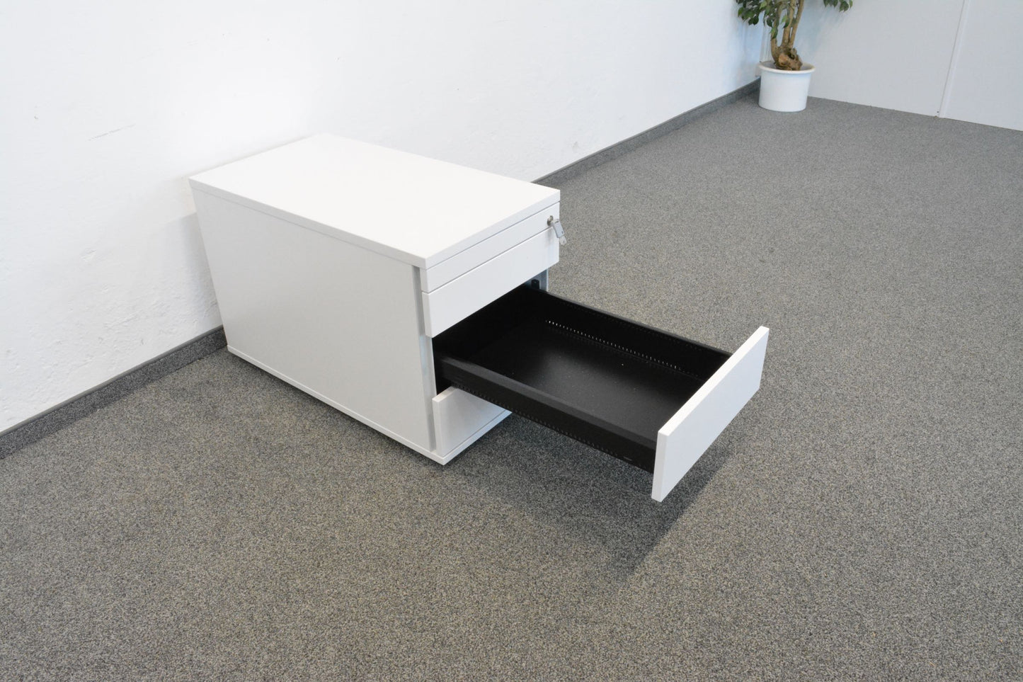 Haworth Mobile Storage Roll-Korpus mittlerer Schublade offen - 6019034