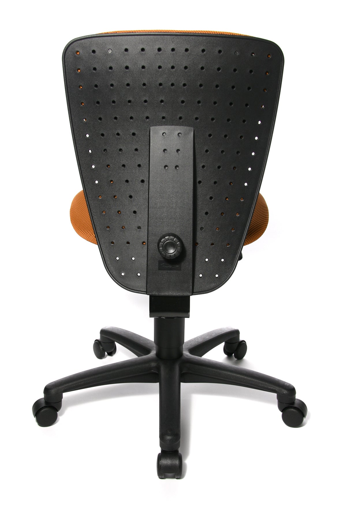 Topstar High S'Cool 3 Bürodrehstuhl Orange Ansicht von hinten - 6019065