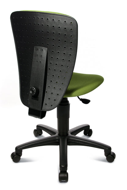 Topstar High S'Cool 3 Bürodrehstuhl Grün seitliche Ansicht von hinten - 6019066