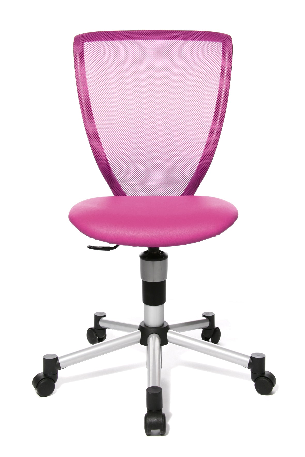 Topstar Titan Junior Bürodrehstuhl Pink mit Netzrücken - 6019073