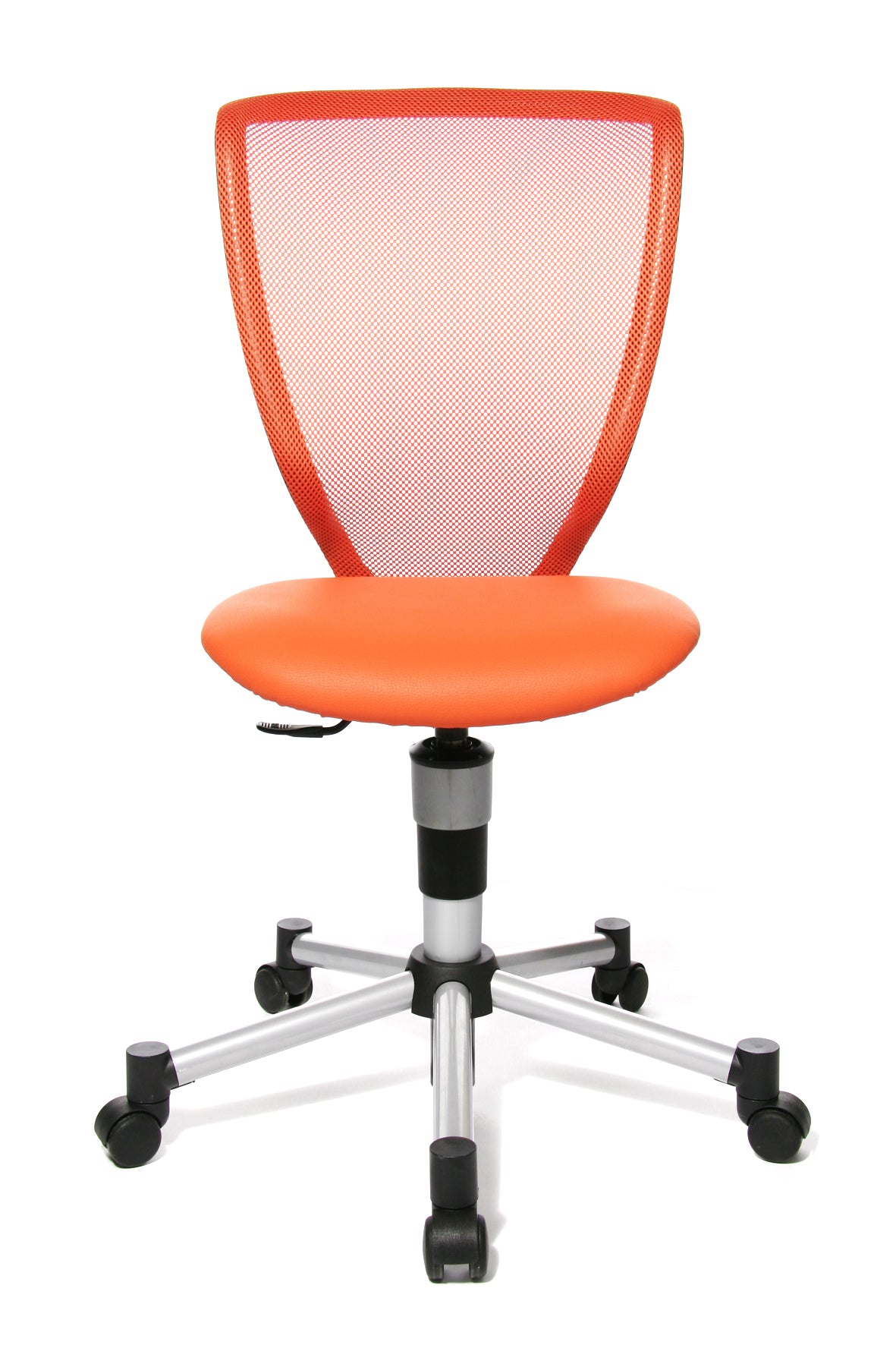 Topstar Titan Junior Bürodrehstuhl Orange mit Netzrücken - 6019076