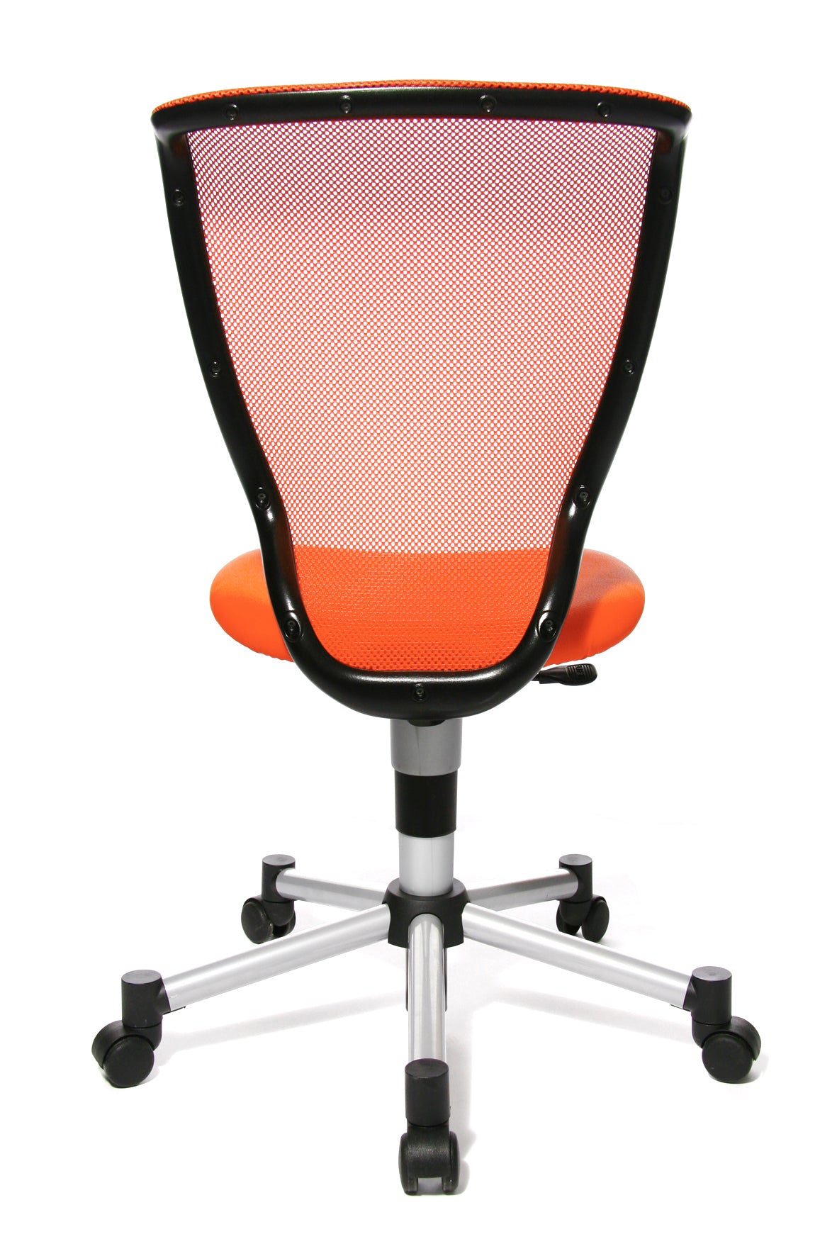 Topstar Titan Junior Bürodrehstuhl Orange Ansicht von hinten - 6019076