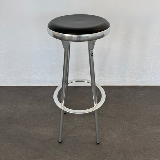 Indecasa TB-09 Barhocker Sitzfläche Kunstoff schwarz