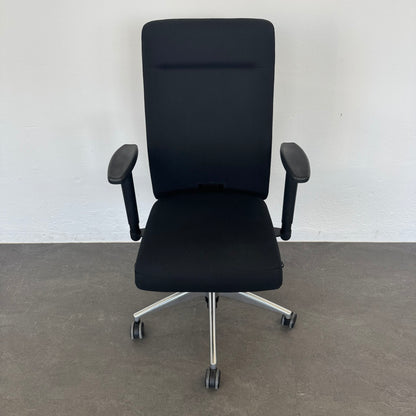 Girsberger Presto Bürodrehstuhl Stoffbezug Schwarz - 6019219