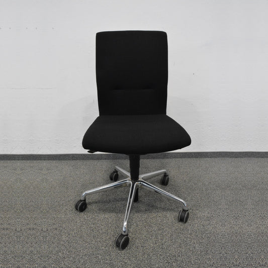 Züco Cubo Flex Bürodrehstuhl mit Stoffbezug Schwarz
