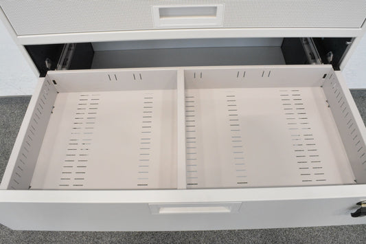 Lista Office Trenner für Qub Module Metall Grau