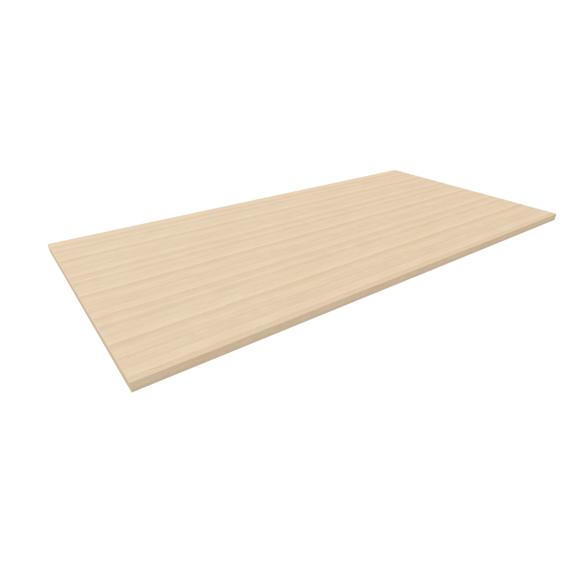 MC Tischplatte 1600 x 800 mm - Eschendekor Sandbeige mit Struktur - 6019335