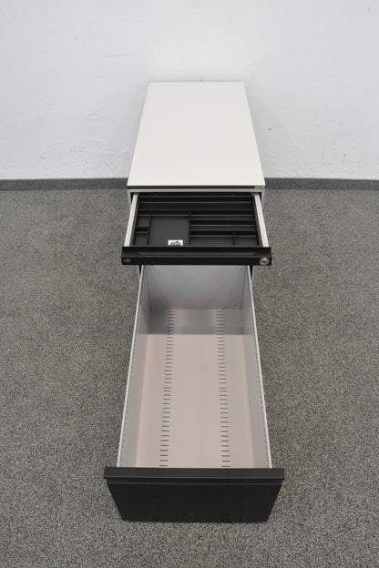 Lista Office Serie L Unterstell-Korpus mit Schublade offen - 6019416