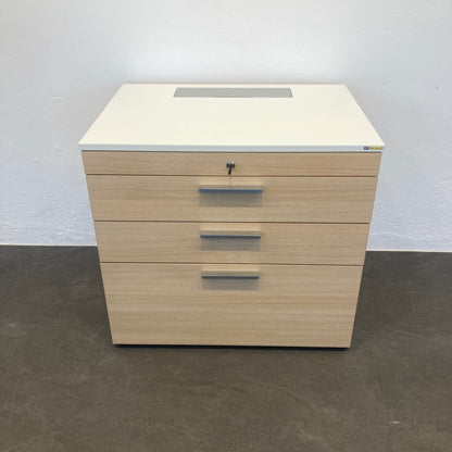 Echo Classic Sideboard aus Spanplatte in Eichendekor - 6019441