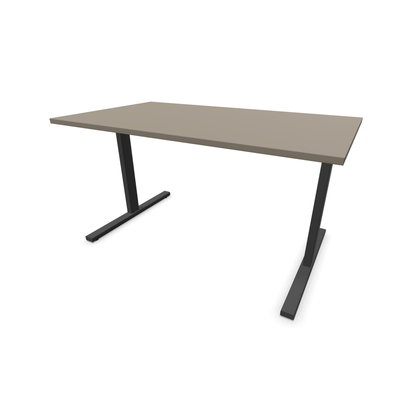 Narbutas T-Easy Schreibtisch Gestell Dunkelgrau