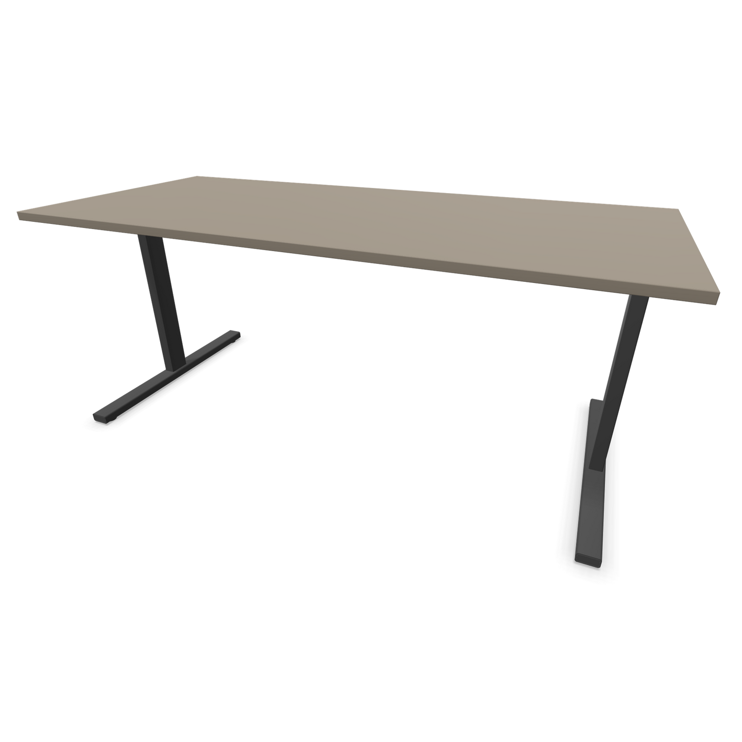 Narbutas T-Easy Schreibtisch Gestell Dunkelgrau