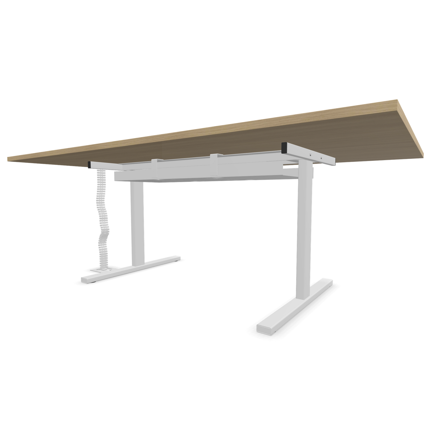Narbutas T-Easy Sitzungstisch Ansicht von unten - 6019687
