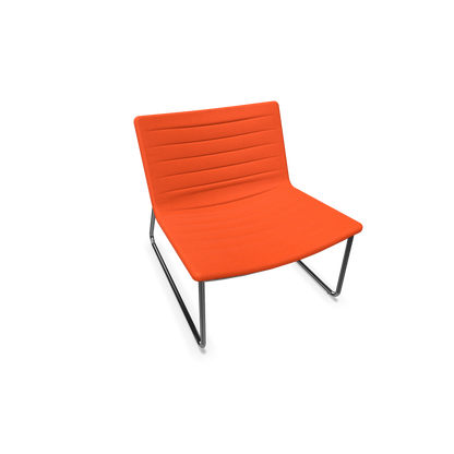 Narbutas Vegas Lounge Chair - gesteppt - Hellrot - 6019843