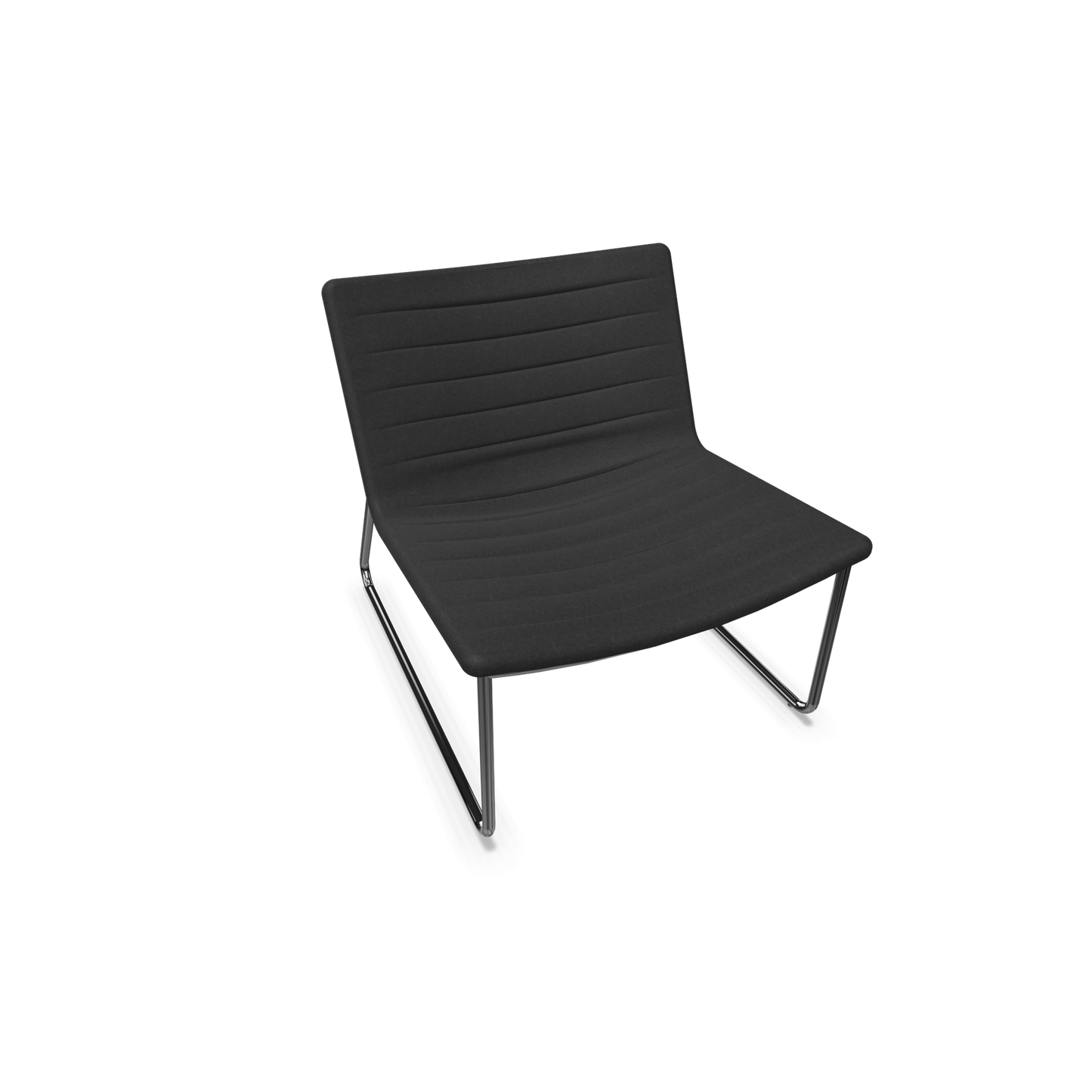 Narbutas Vegas Lounge Chair - gesteppt - Schwarz - 6019848