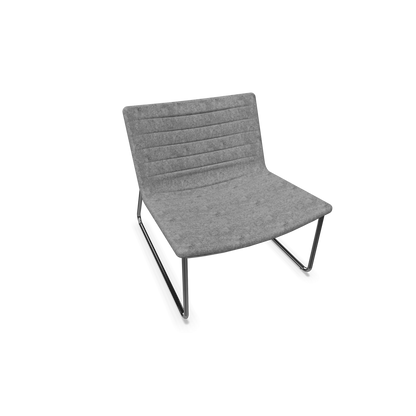Narbutas Vegas Lounge Chair - gesteppt - Grau melange - 6019849