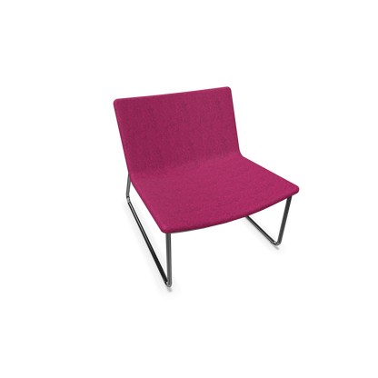Narbutas Vegas Lounge Chair - Brombeere melange - 6019858