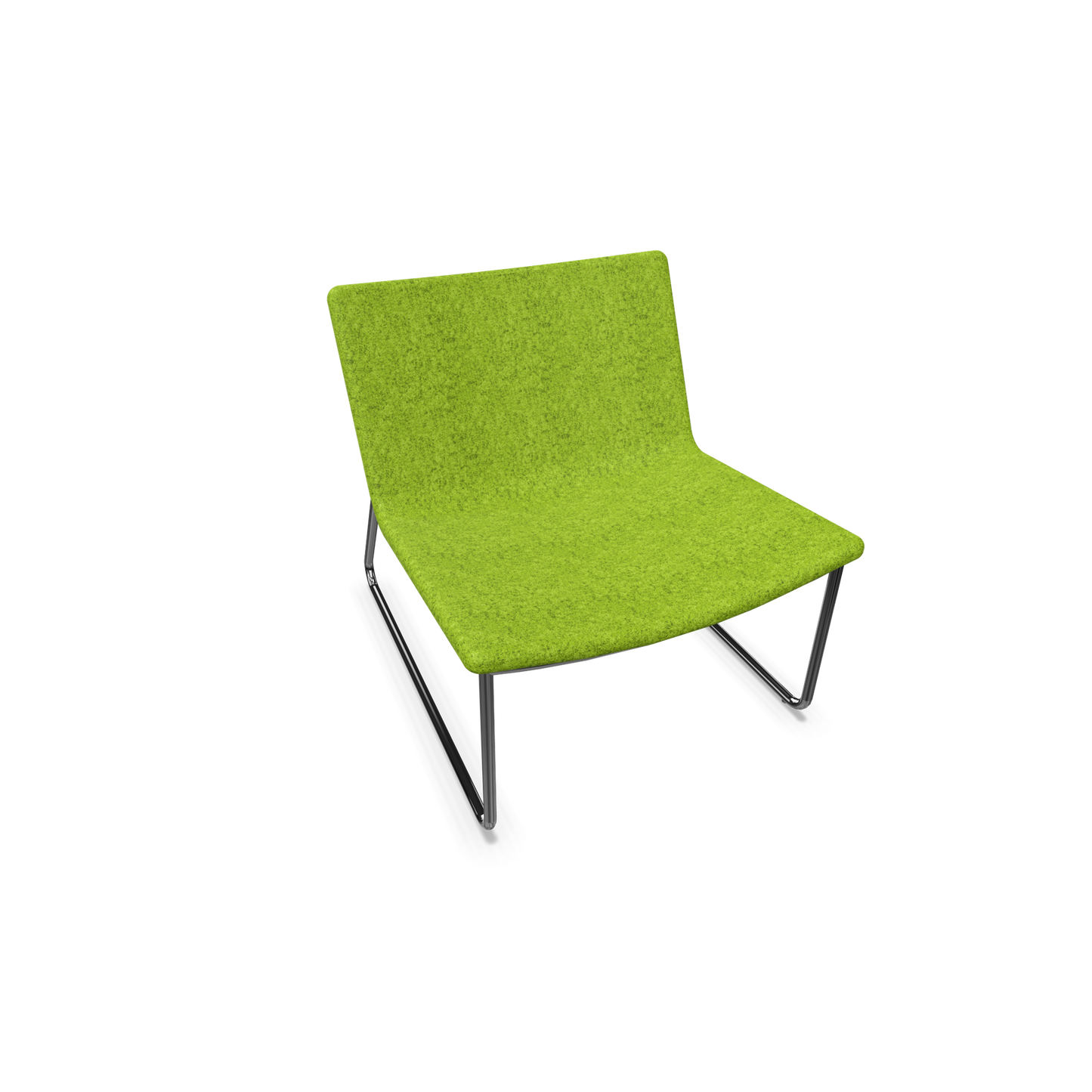 Narbutas Vegas Lounge Chair - Hellgrün melange - 6019862