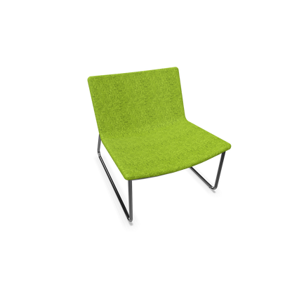 Narbutas Vegas Lounge Chair - Hellgrün melange - 6019862