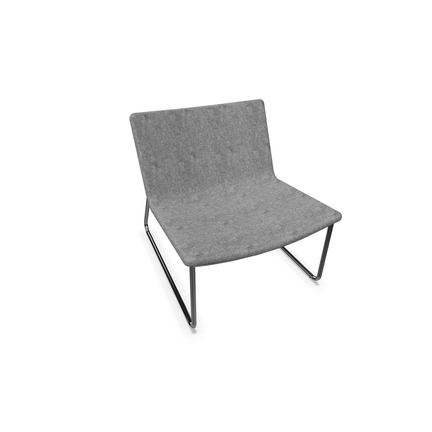 Narbutas Vegas Lounge Chair - Grau melange - 6019870