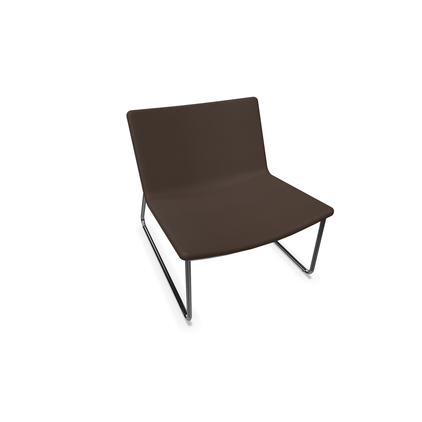 Narbutas Vegas Lounge Chair - Braun melange - 6019875
