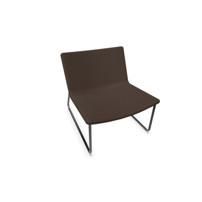 Narbutas Vegas Lounge Chair - Braun melange - 6019875