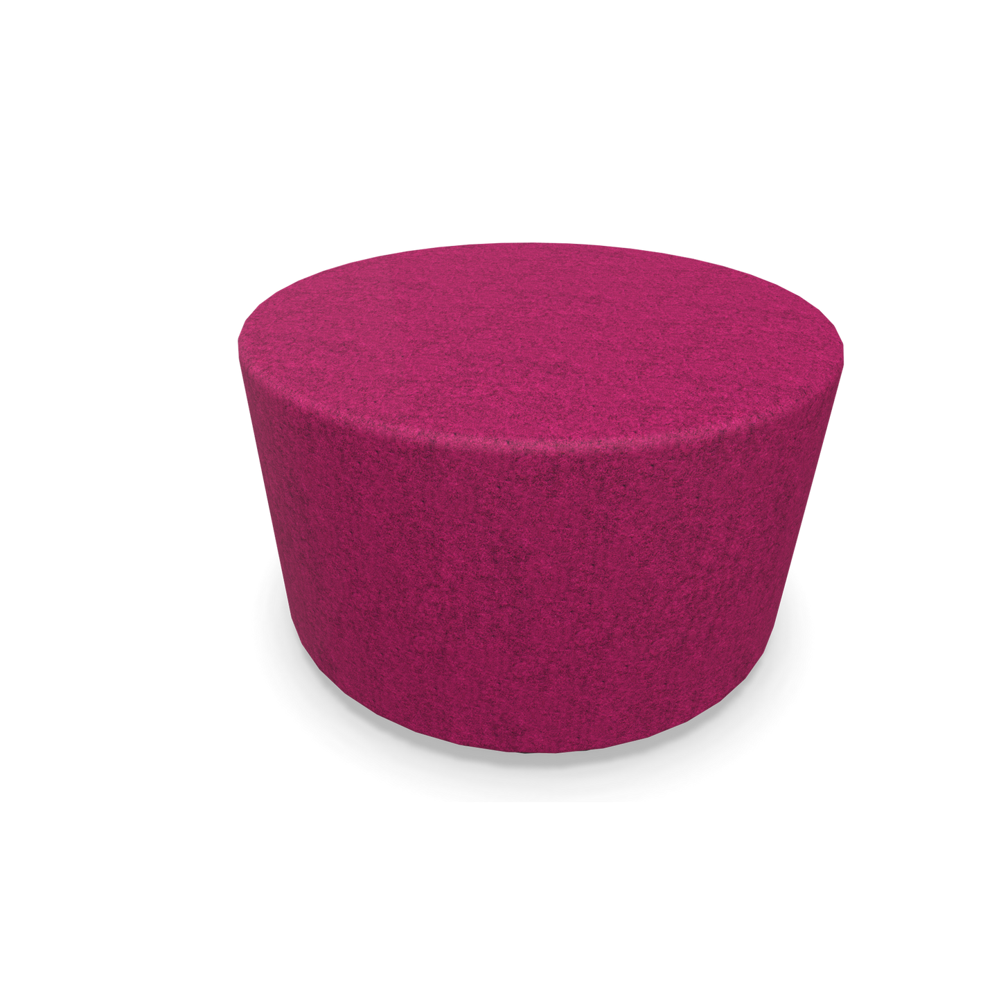 Narbutas Giro Hocker 600mm rund - 350mm hoch - Stoffbezug Brombeere melange - 6019919