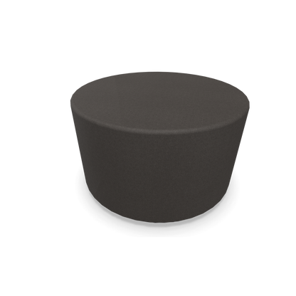 Narbutas Giro Hocker 600mm rund - 350mm hoch - Stoffbezug Braun melange - 6019936