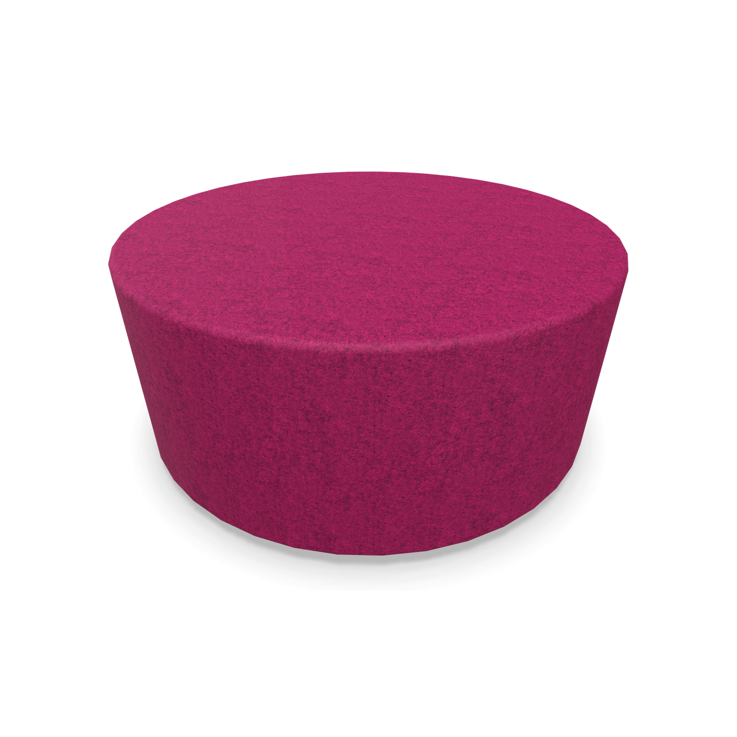 Narbutas Giro Hocker 800mm rund - 350mm hoch - Stoffbezug Brombeere melange - 6019940