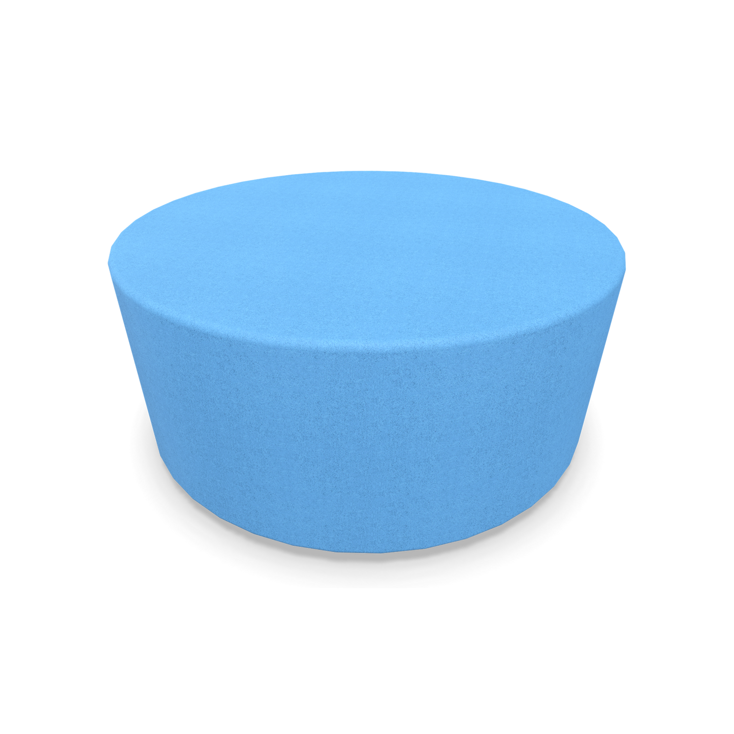 Narbutas Giro Hocker 800mm rund - 350mm hoch - Stoffbezug Hellblau - 6019942