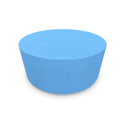 Narbutas Giro Hocker 800mm rund - 350mm hoch - Stoffbezug Hellblau - 6019942