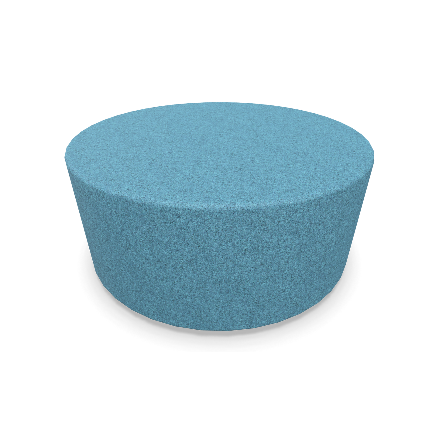 Narbutas Giro Hocker 800mm rund - 350mm hoch - Stoffbezug Hellblau melange - 6019950