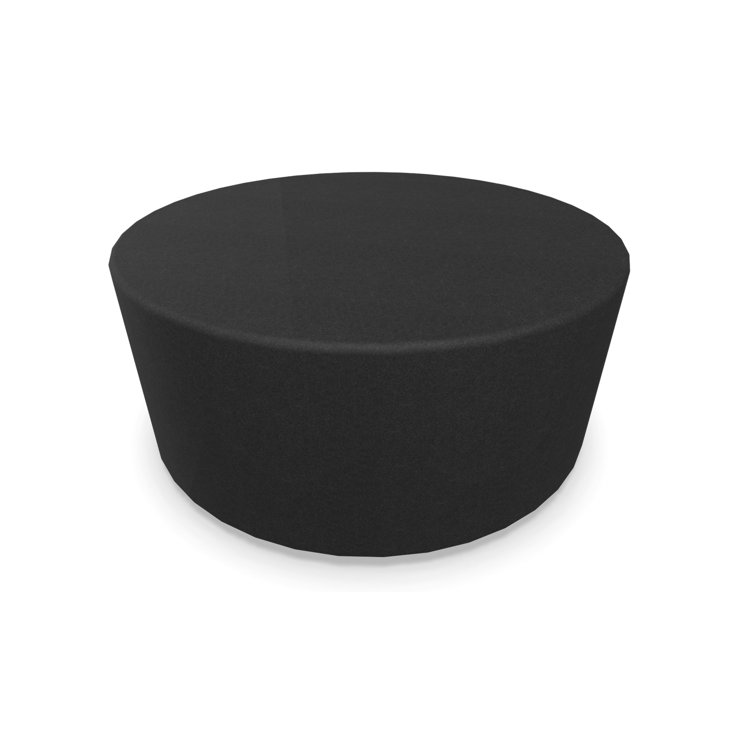 Narbutas Giro Hocker 800mm rund - 350mm hoch - Stoffbezug Schwarz - 6019951
