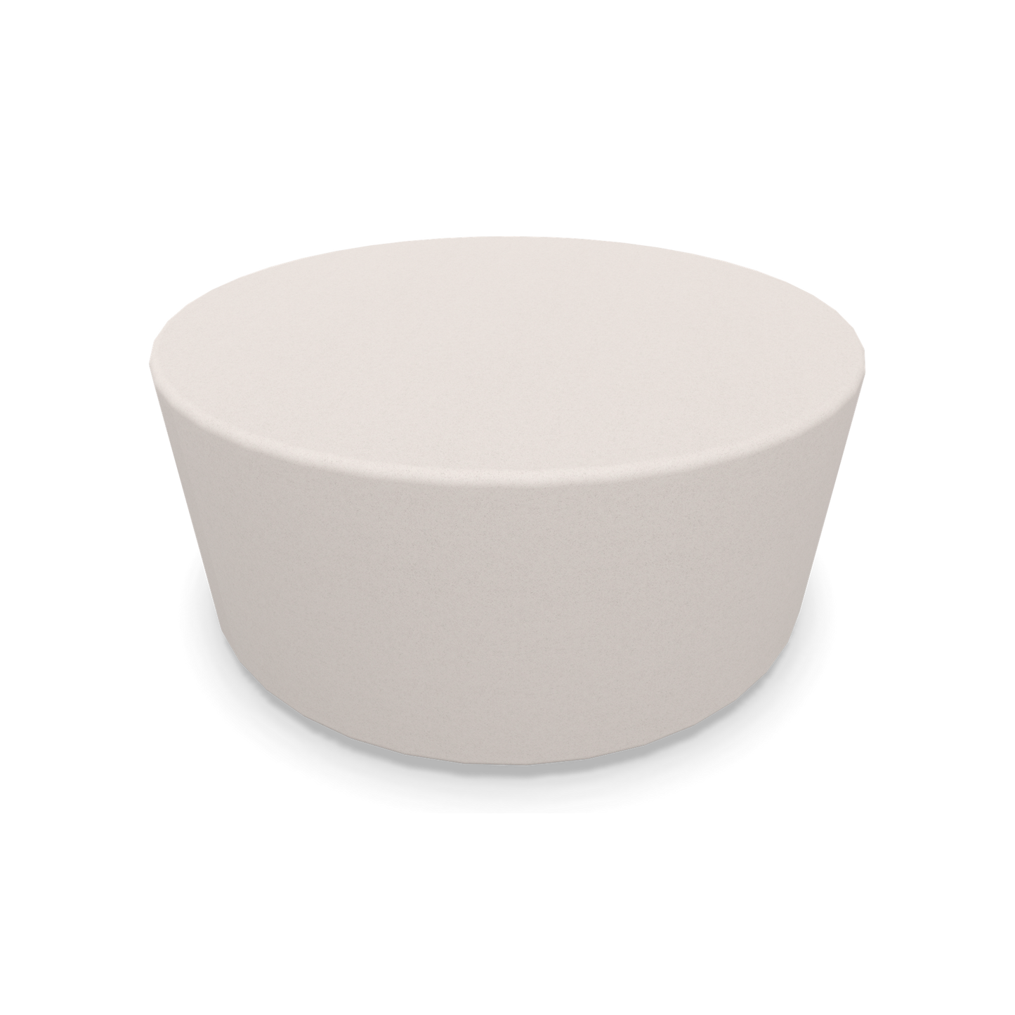 Narbutas Giro Hocker 800mm rund - 350mm hoch - Stoffbezug Beige - 6019954