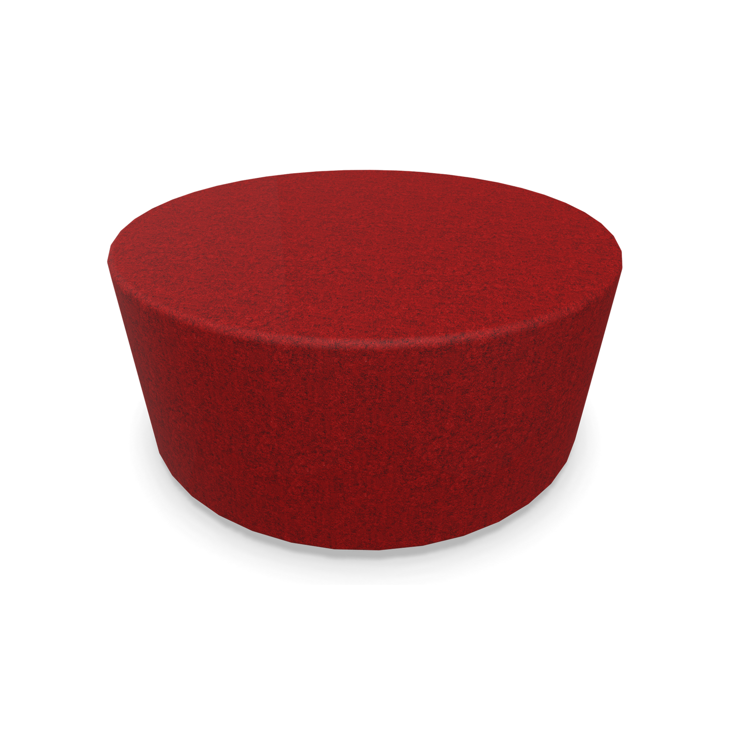 Narbutas Giro Hocker 800mm rund - 350mm hoch - Stoffbezug Rot melange - 6019955
