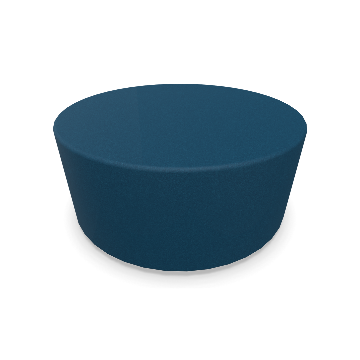 Narbutas Giro Hocker 800mm rund - 350mm hoch - Stoffbezug Blau - 6019956