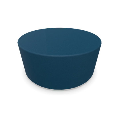 Narbutas Giro Hocker 800mm rund - 350mm hoch - Stoffbezug Blau - 6019956