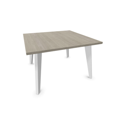 Narbutas Amber Lounge Table - Gestell Weiss - Quadratisch - Holzdekor grau - 6019963