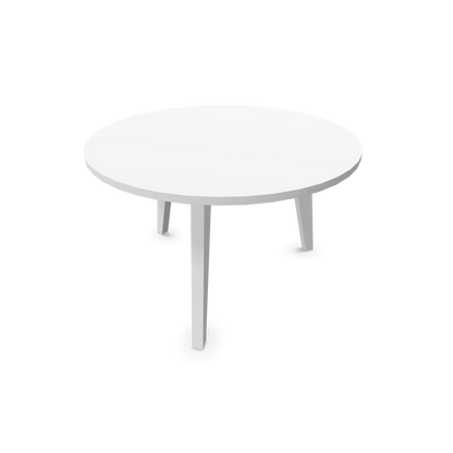 Narbutas Amber Lounge Table - Gestell Weiss - Rund - Weiss - 6019972