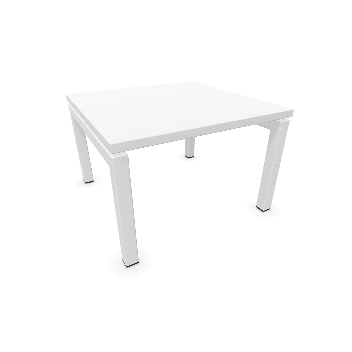 Narbutas Nova Couchtisch mit Gestell Weiss - Tischplatte Weiss - 6019995