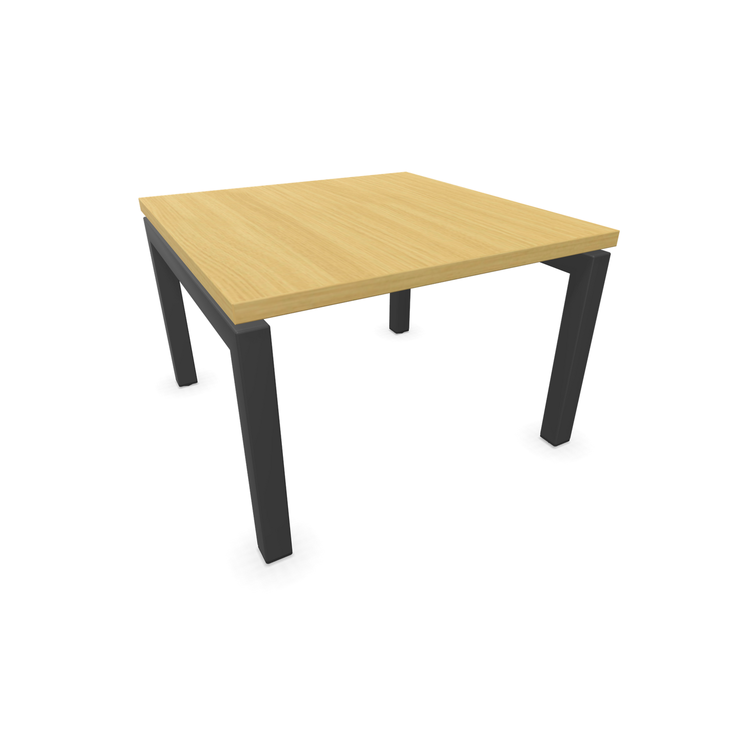 Narbutas Nova Couchtisch mit Gestell Dunkelgrau - Tischplatte Eiche Furnier - 6020014