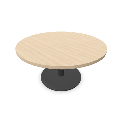 Forum Kaffetisch mit Gestell Dunkelgrau und Tischplatte in Eschendekor sandbeige mit Struktur - 6020117