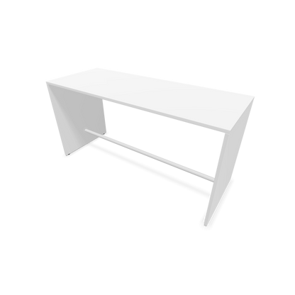 Narbutas Light Hochtisch 1800x700mm - 900mm hoch - Sockelstange Weiss - Ausführung Weiss - 6020195