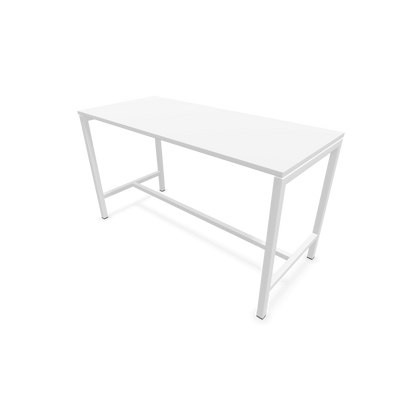 Narbutas Nova Hochtisch 900mm hoch - 1600x700mm - Gestell Weiss - Tischplatte Weiss - 6020268