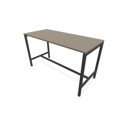 Narbutas Nova Hochtisch 900mm hoch - 1600x700mm - Gestell Dunkelgrau - Tischplatte Cubanitgrau - 6020288